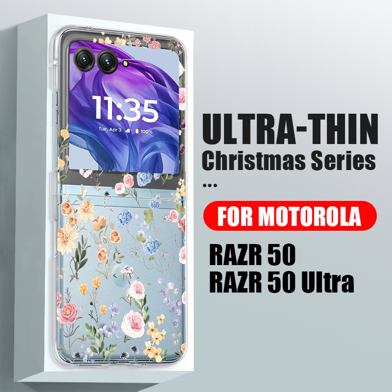 White Flowers Pattern Phone Ca - Phone Cases Motorola reseña y precio