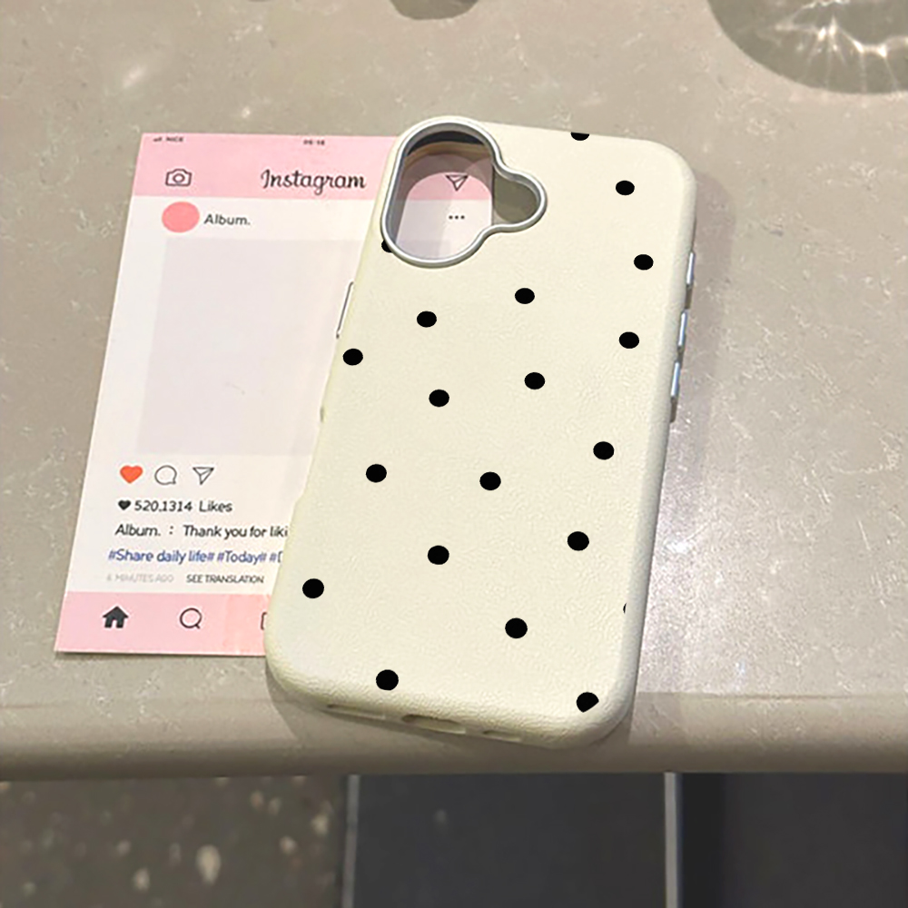 Minimalist Black Polka Dot  Ph - Phone Cases Xiaomi 14 reseña y precio