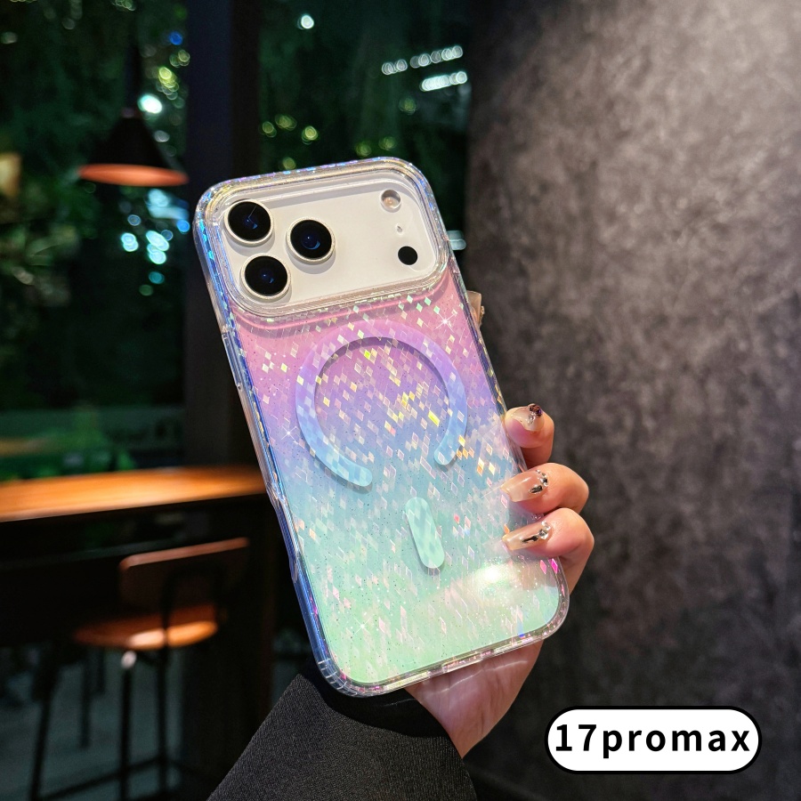 Suitable For iPhone 17pro max  - Gradient Color Case reseña y precio