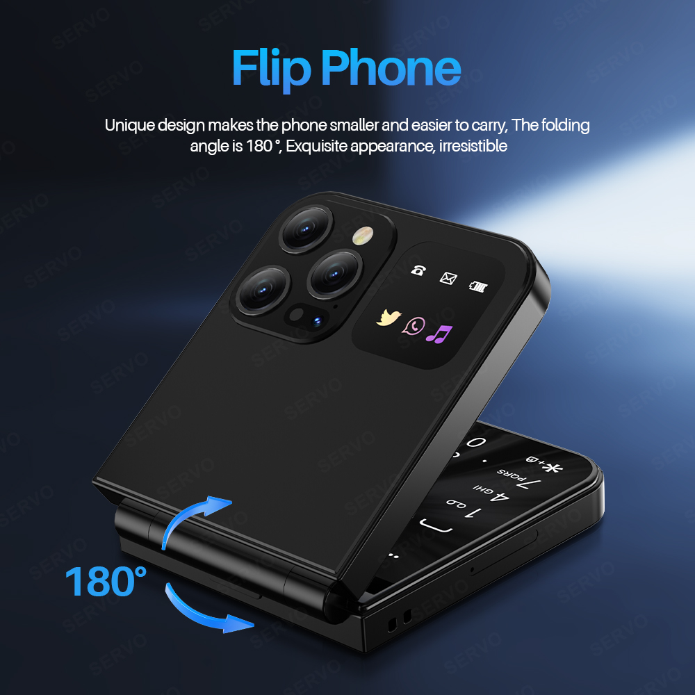 SERVO A50 PRO Flip Mobile Phon - Phone Cases Verizon reseña y precio