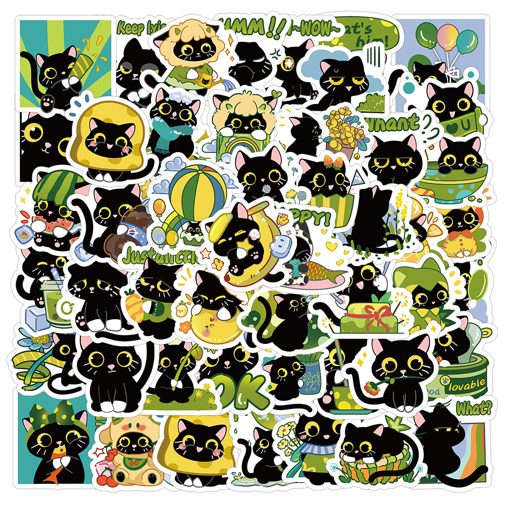 60 Cute Cartoon Black Cat Wate - Phone Cases You Can Design reseña y precio