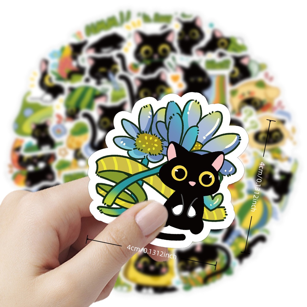 60 Cute Cartoon Black Cat Wate - Phone Cases You Can Design reseña y precio