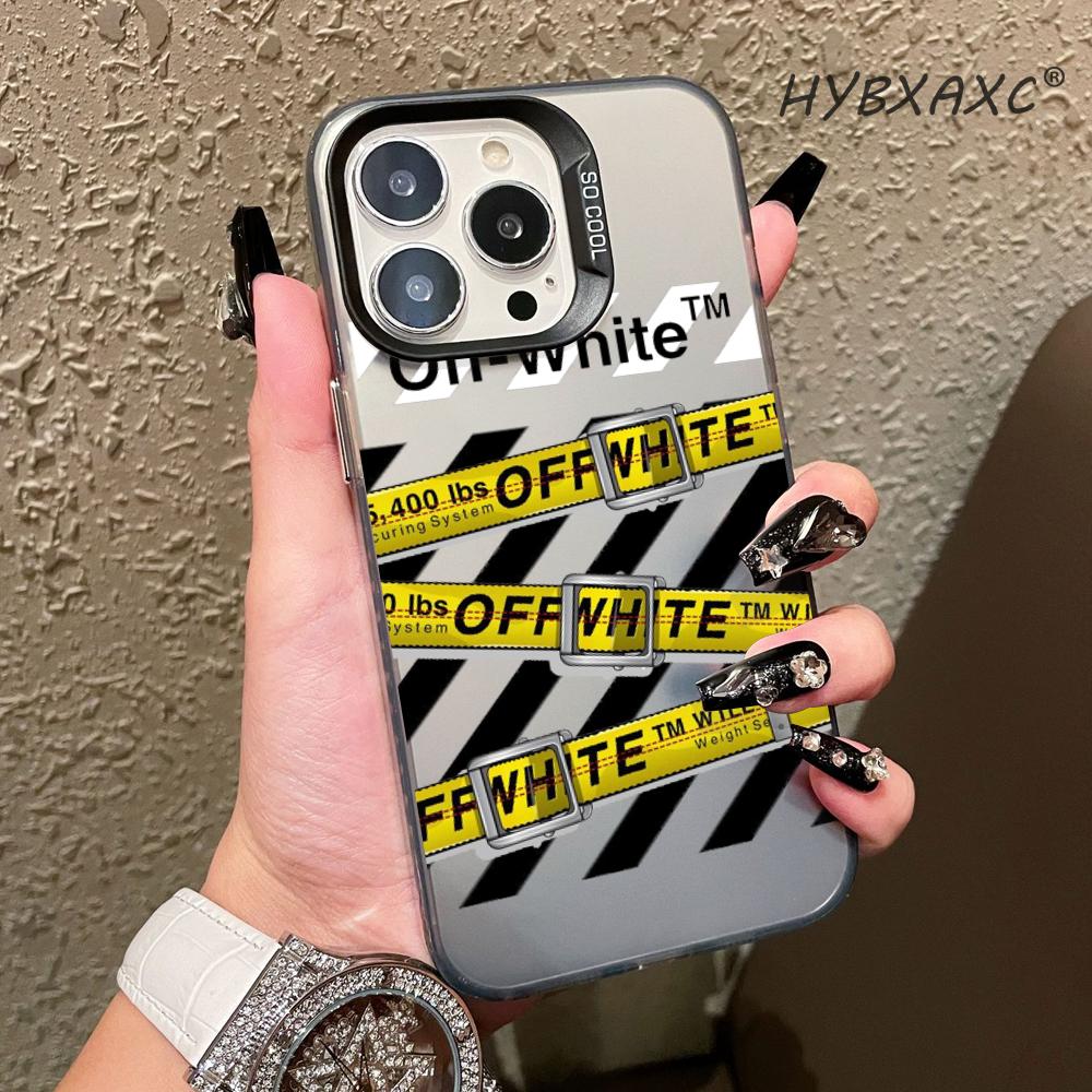 O-OFF-WHITE c o Virgil Abloh P - Phone Cases Iphone 15 reseña y precio