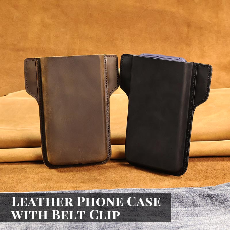 1PCTop Layer Cowhide Men's Mob - Phone Cases Men reseña y precio