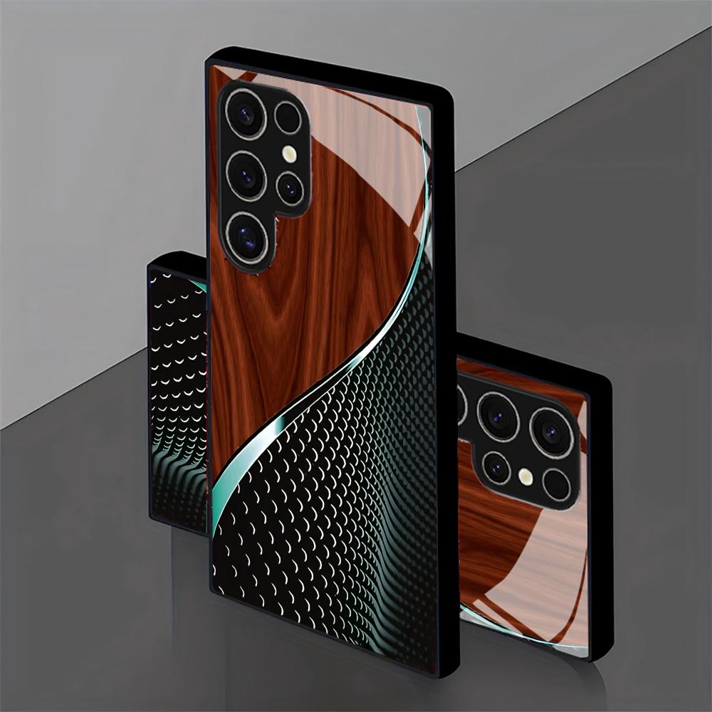 Creative Honeycomb Wood Patter - Phone Cases Galaxy S23 reseña y precio