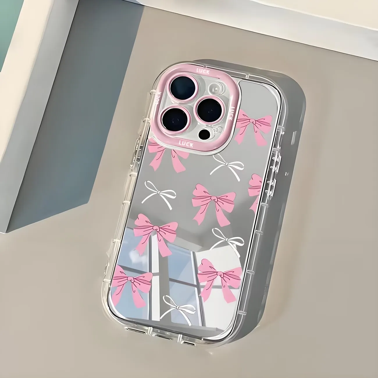 Simple Blue Pink Bow Girl Cute - Phone Cases Online reseña y precio
