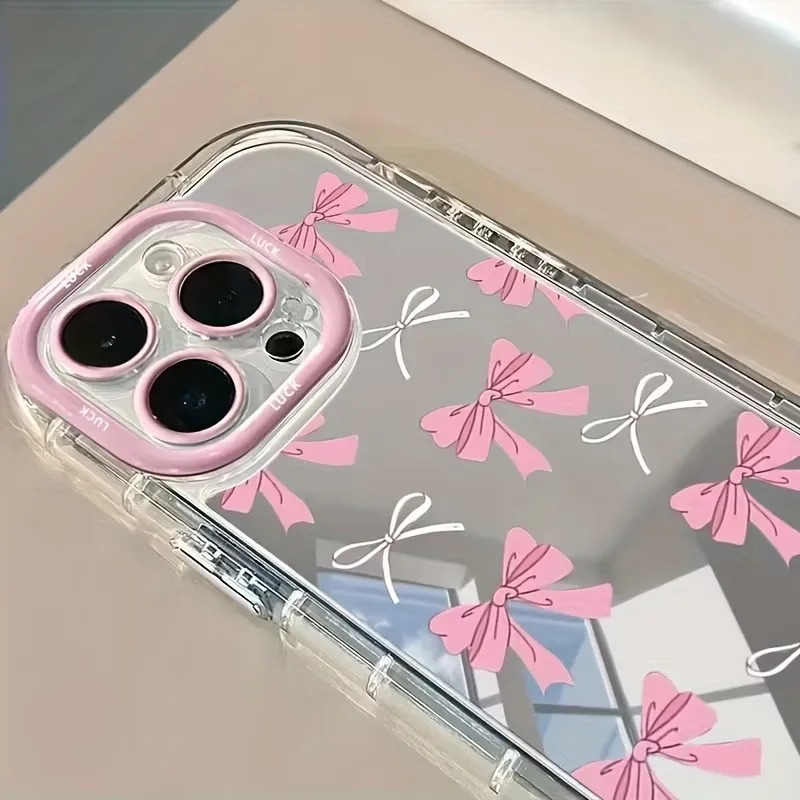 Simple Blue Pink Bow Girl Cute - Phone Cases Online reseña y precio