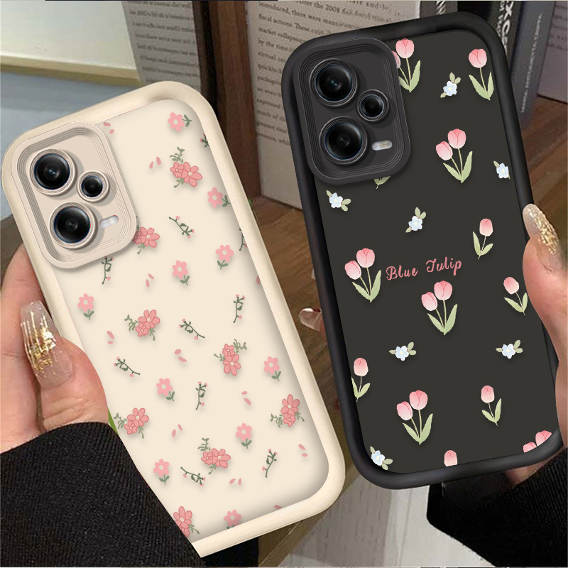 Retro Tulip Flower Phone Case  - Phone Cases Xiaomi 14 reseña y precio