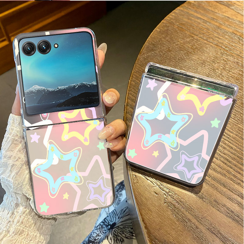Moon Stars Print Transparent P - Phone Cases Motorola reseña y precio