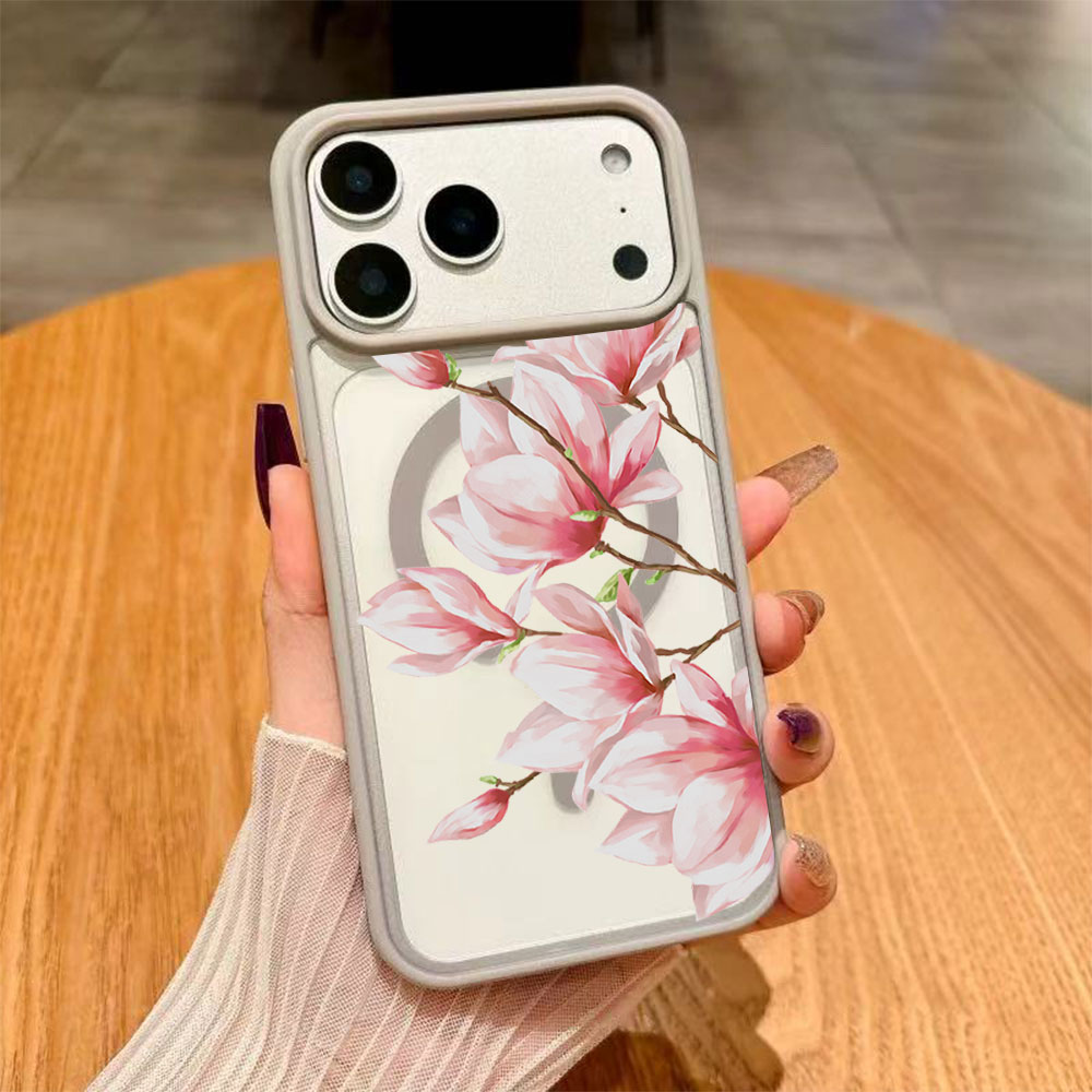 Fashion Flower Magnetic Phone  - Phone Cases Trendy reseña y precio