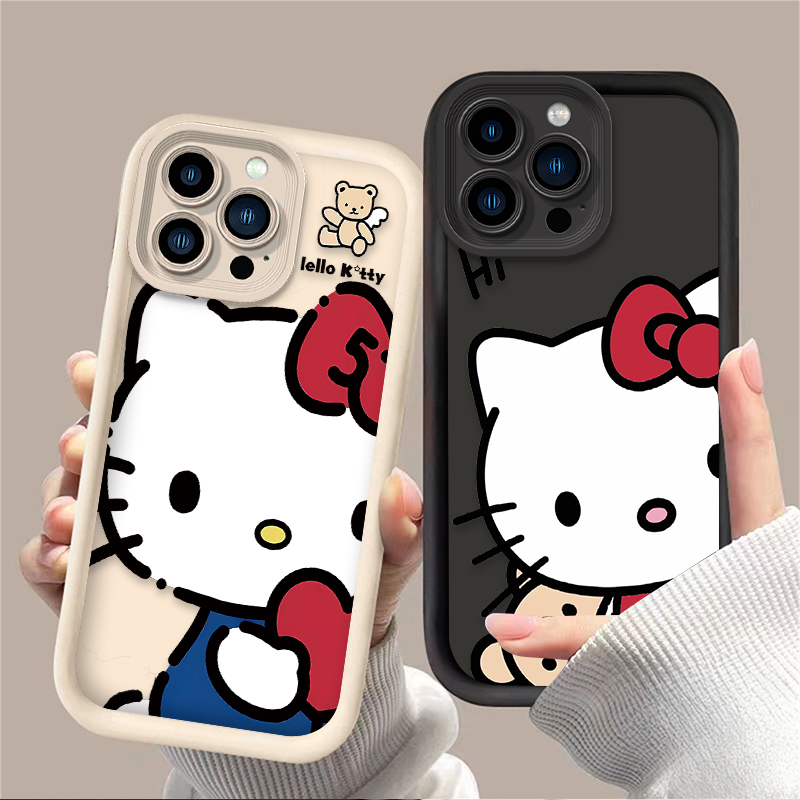 Cute Cartoon Hello Kitty Phone - Phone Cases Online reseña y precio