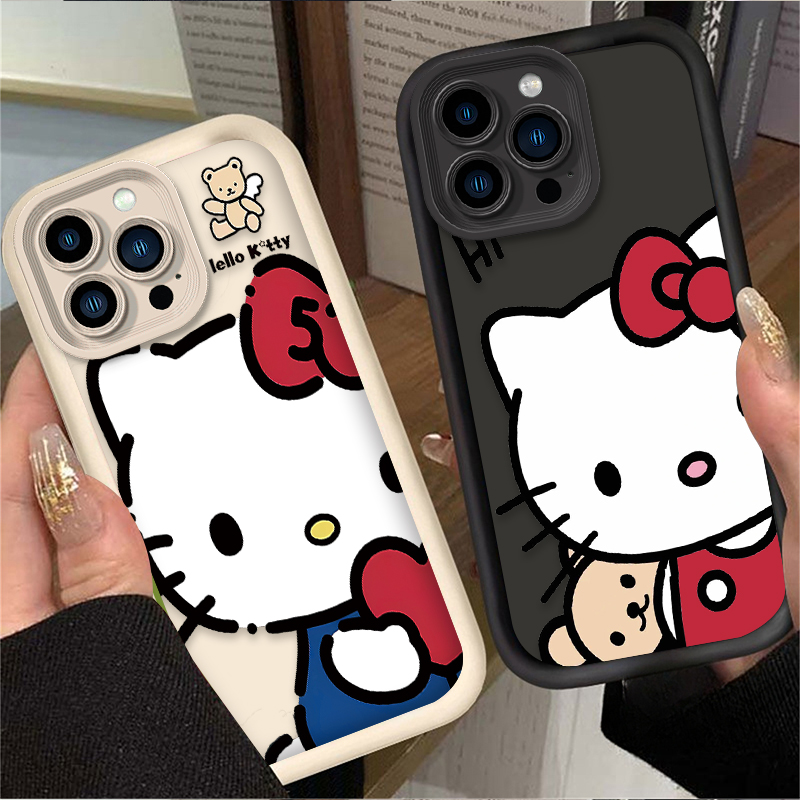 Cute Cartoon Hello Kitty Phone - Phone Cases Online reseña y precio