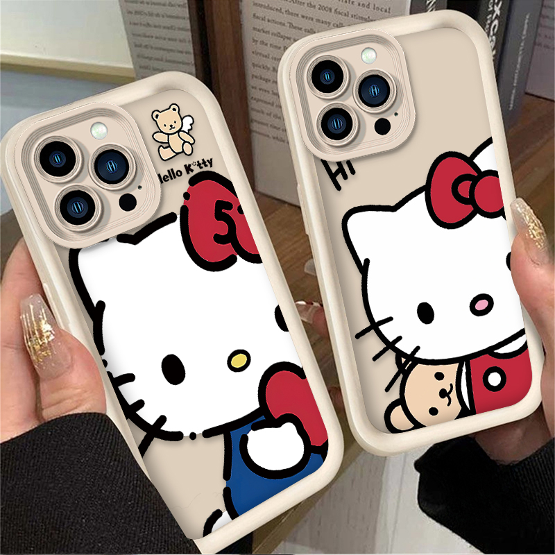 Cute Cartoon Hello Kitty Phone - Phone Cases Online reseña y precio