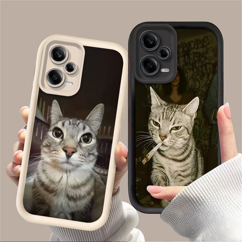 Trendy Cat Smoking Phone Case  - Phone Cases Trendy reseña y precio