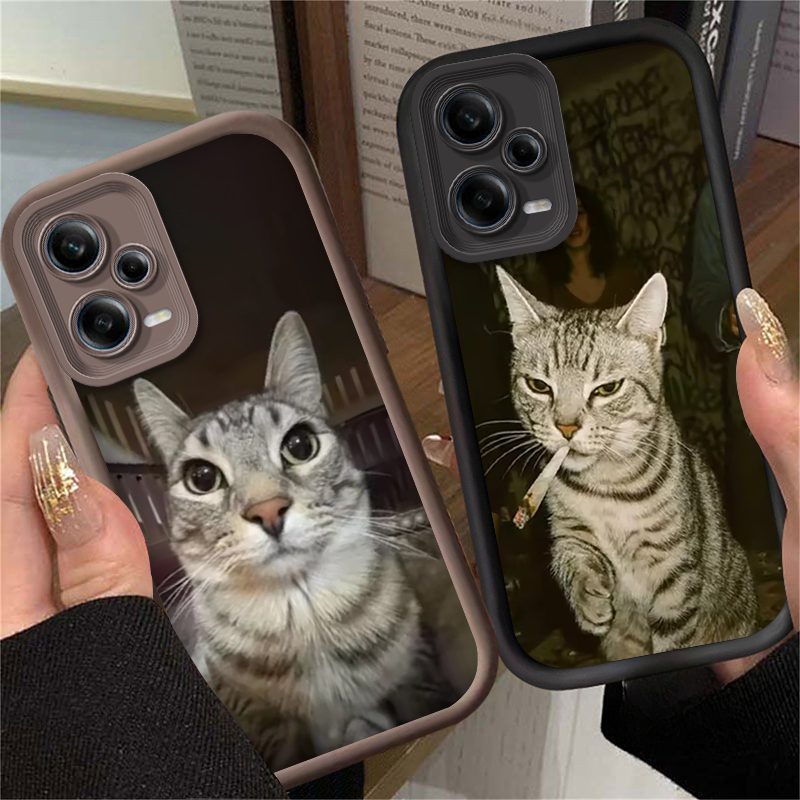 Trendy Cat Smoking Phone Case  - Phone Cases Trendy reseña y precio