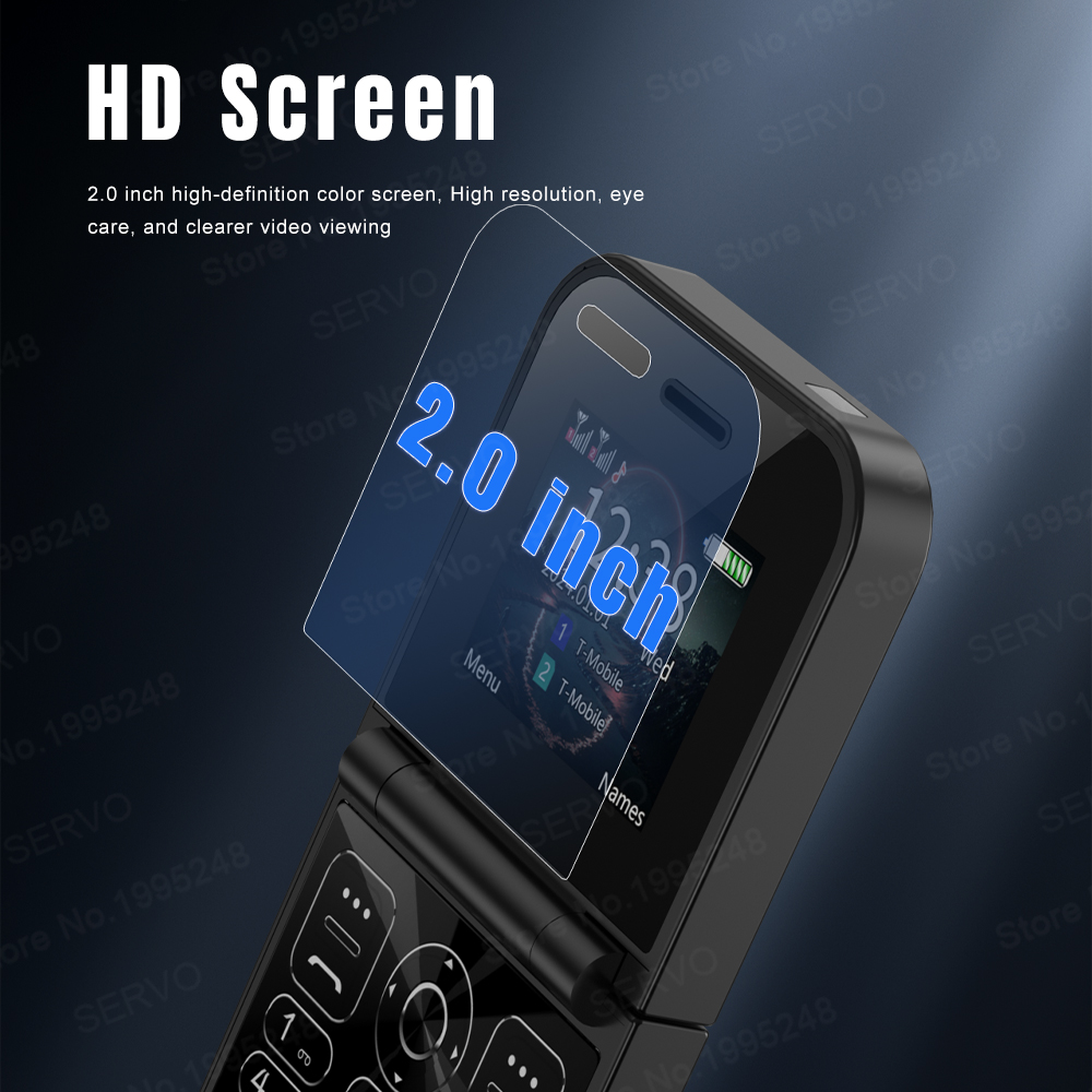 SERVO F15 Mini Small Flip Mobi - Phone Cases Verizon reseña y precio