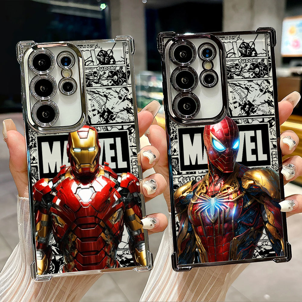 Marvel Spiderman Ironman Comic - Phone Cases Galaxy S23 reseña y precio