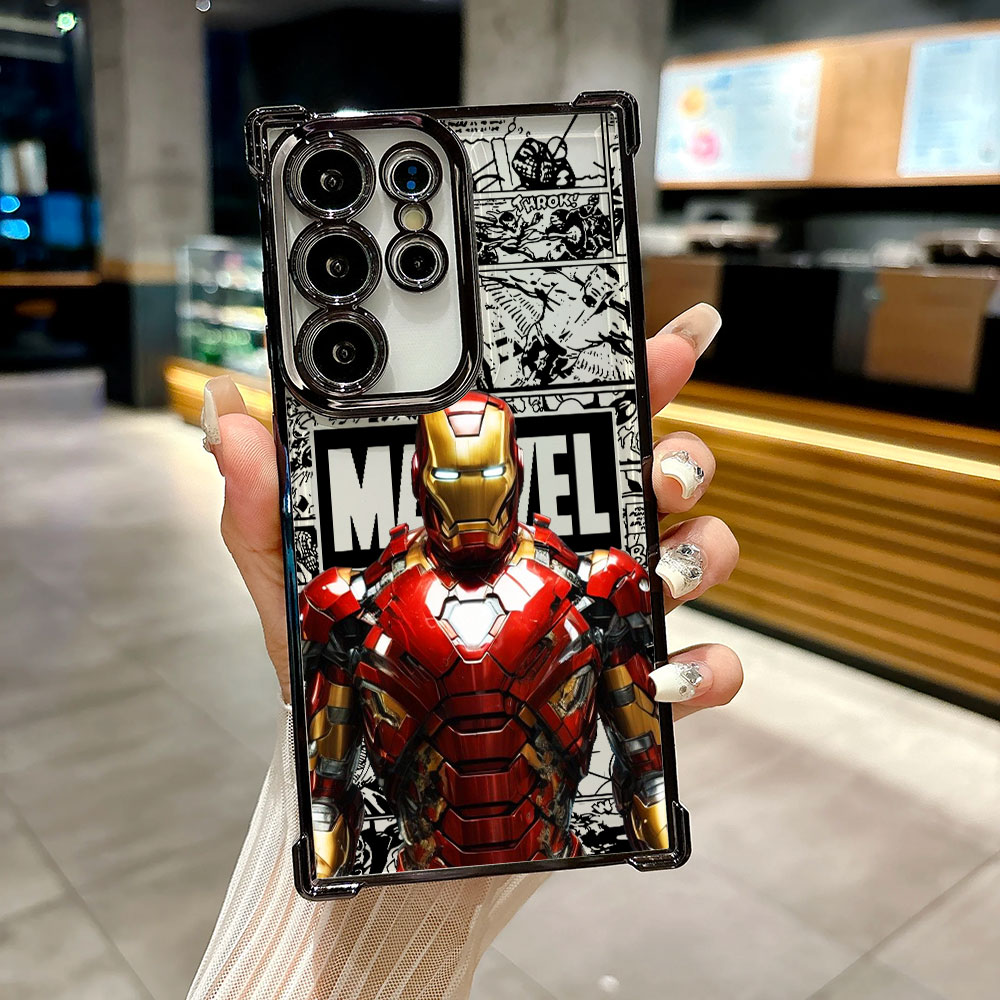 Marvel Spiderman Ironman Comic - Phone Cases Galaxy S23 reseña y precio