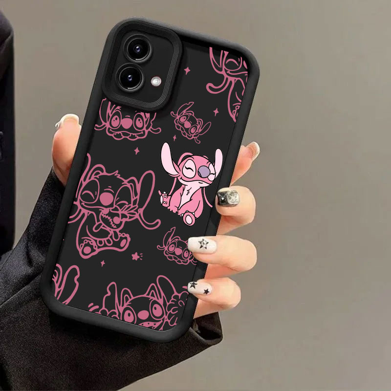 Stitch and Angel Cartoon Phone - Phone Cases Motorola reseña y precio