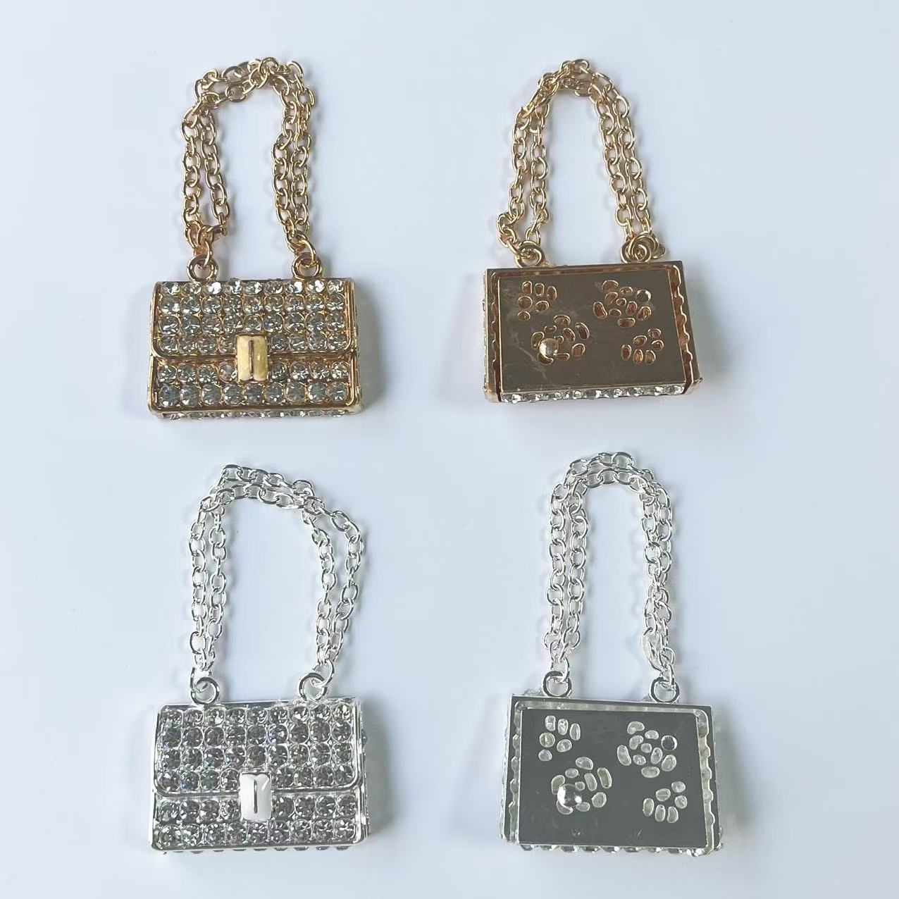 4Pcs Chic Mini Rhinestone Hand - Phone Cases Junk reseña y precio