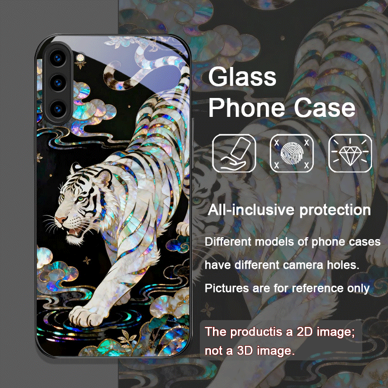 Stylish Tiger Dragon Marble Te - Phone Cases Galaxy S23 reseña y precio