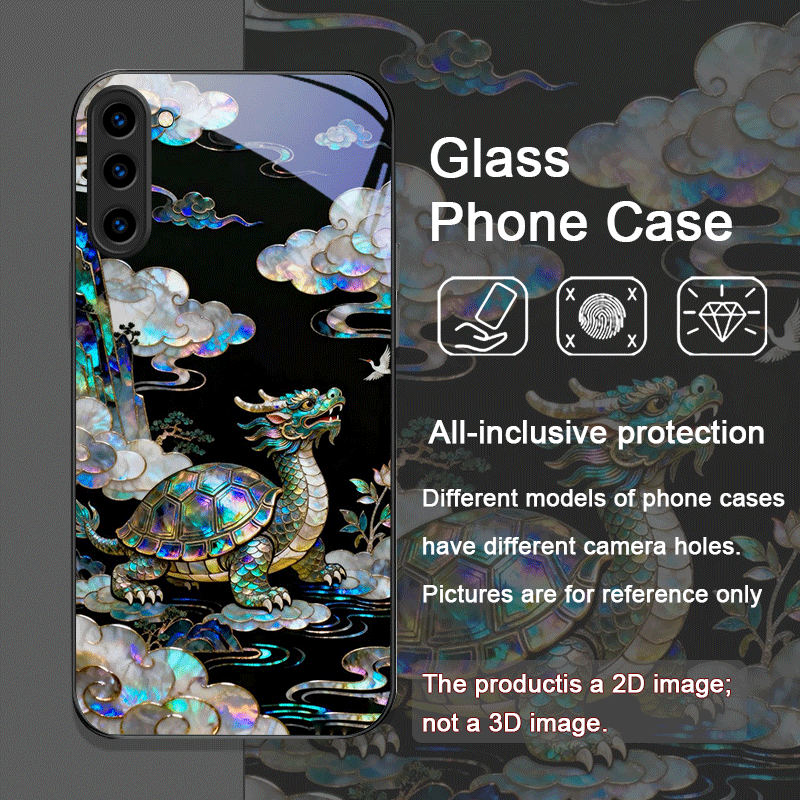 Stylish Tiger Dragon Marble Te - Phone Cases Galaxy S23 reseña y precio