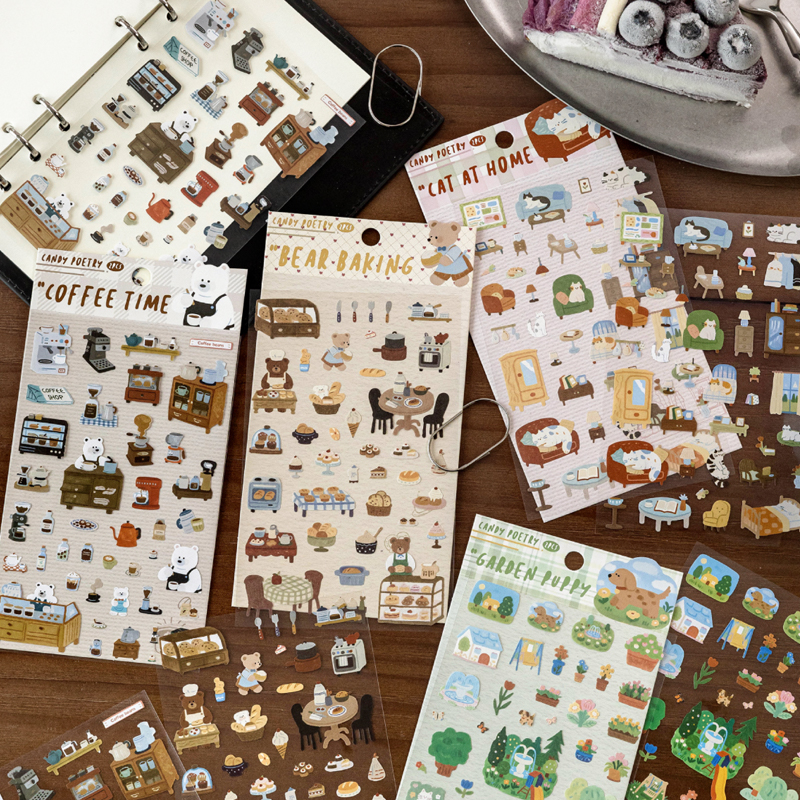 Cute Pet & Coffee Themed Decor - Phone Cases Junk reseña y precio