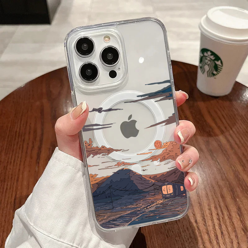 Sunset Pattern Fashion Phone C - Phone Cases Trendy reseña y precio