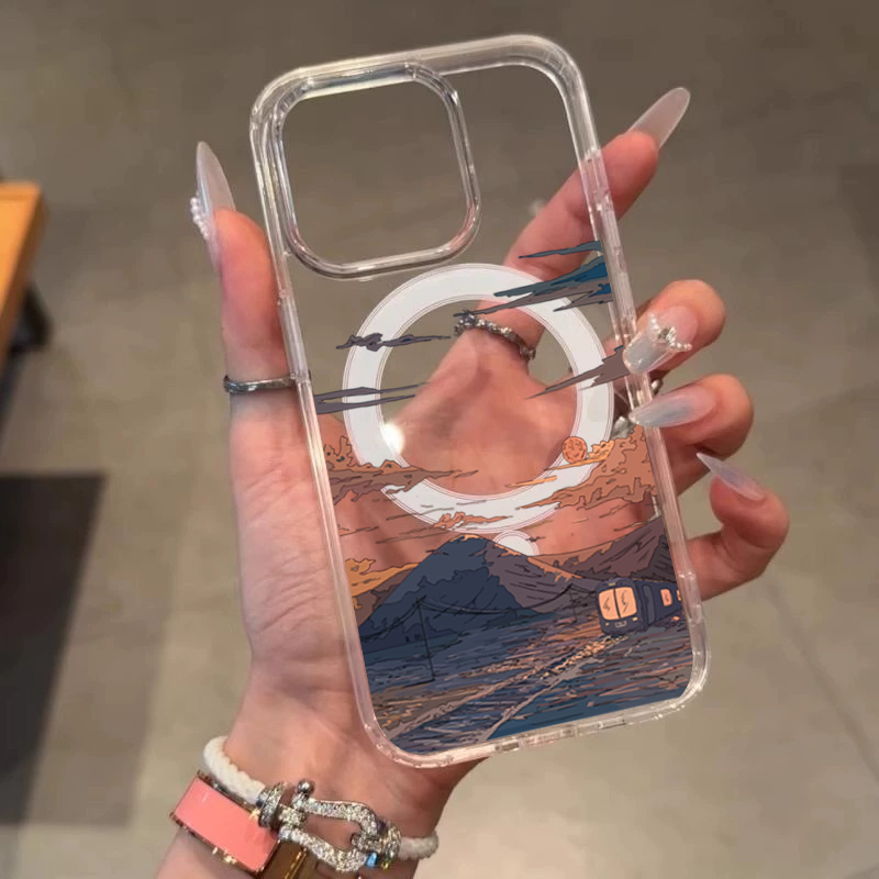 Sunset Pattern Fashion Phone C - Phone Cases Trendy reseña y precio
