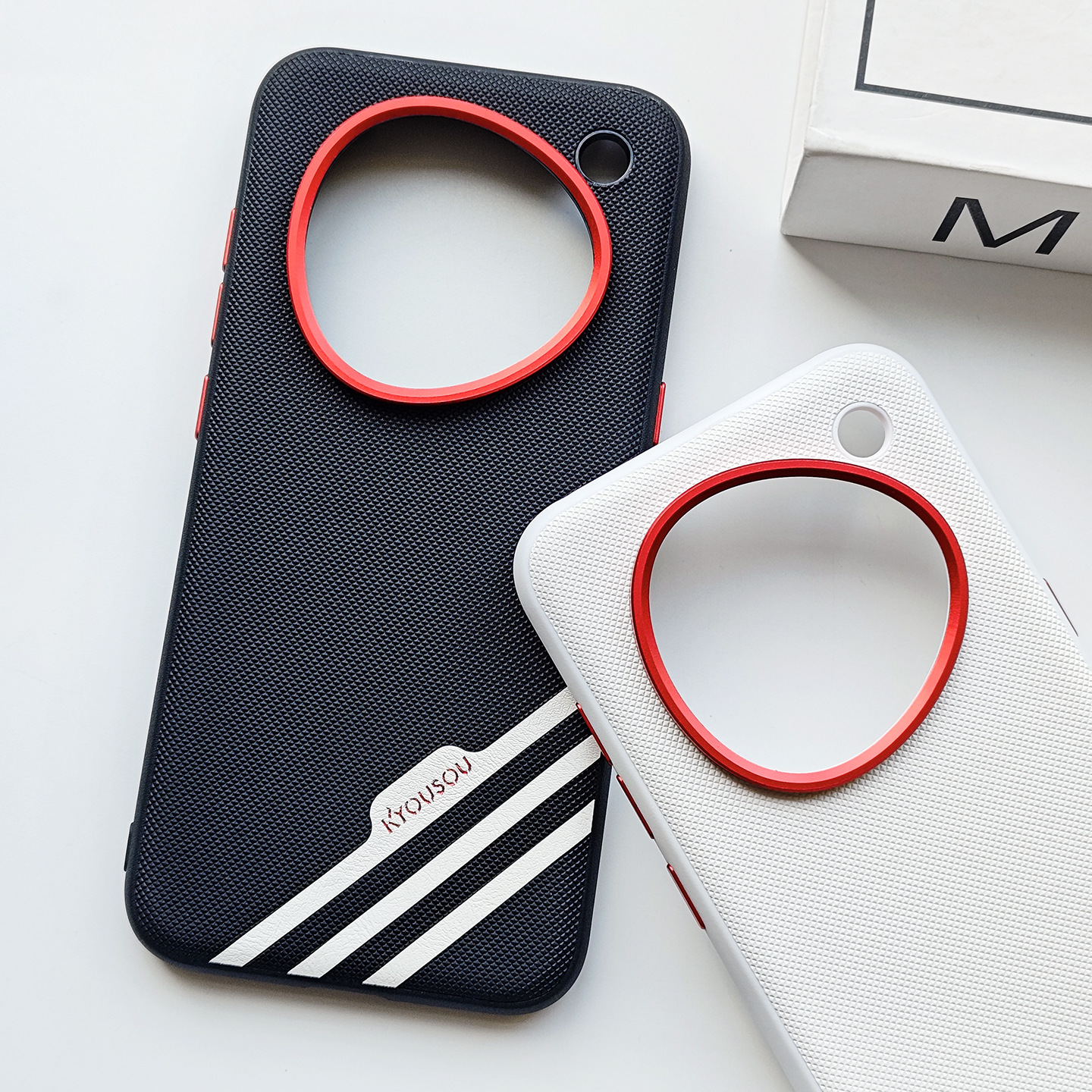 Light Luxury Striped Shockproo - Phone Cases Men reseña y precio