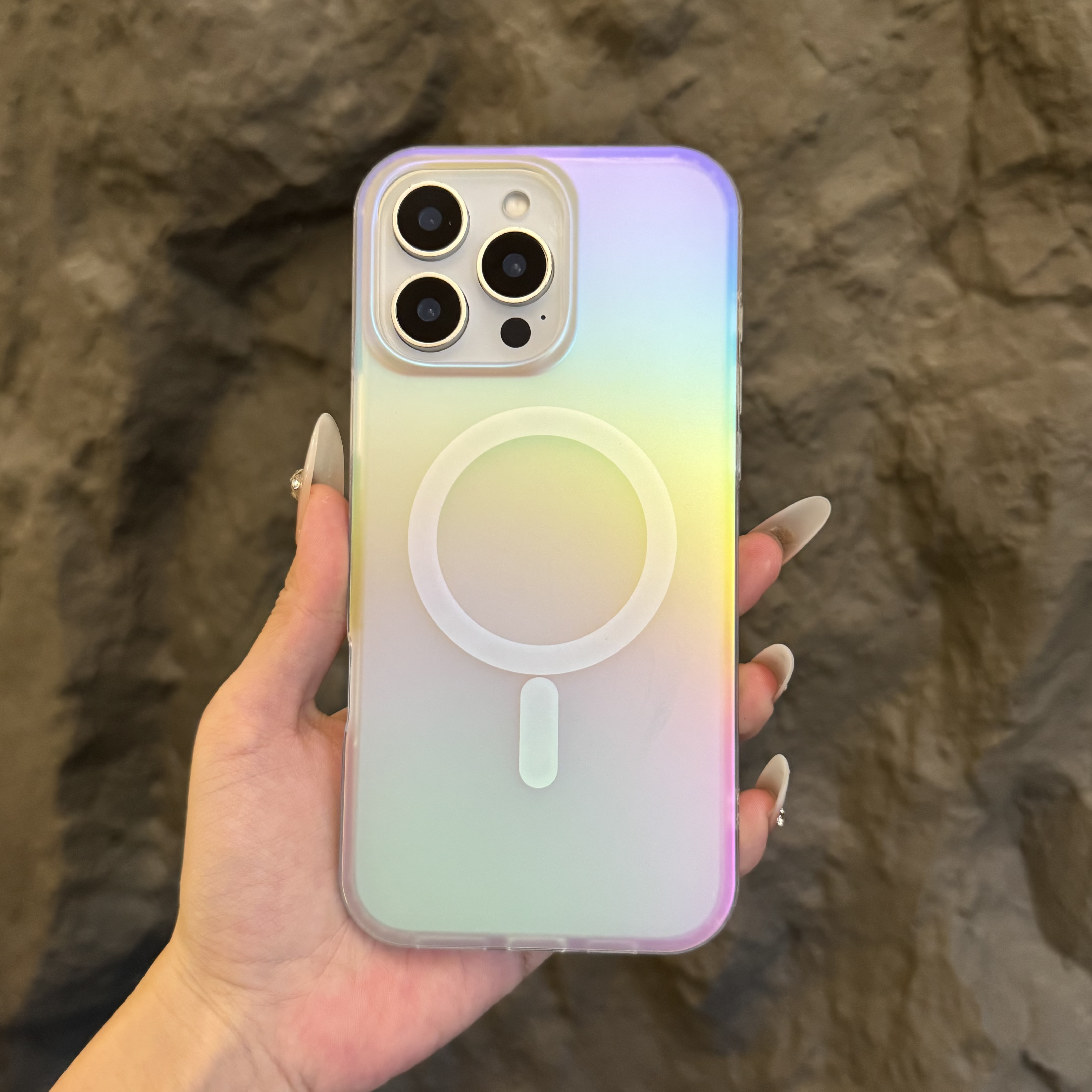 Gradient Rainbow Laser Magneti - Gradient Color Case reseña y precio