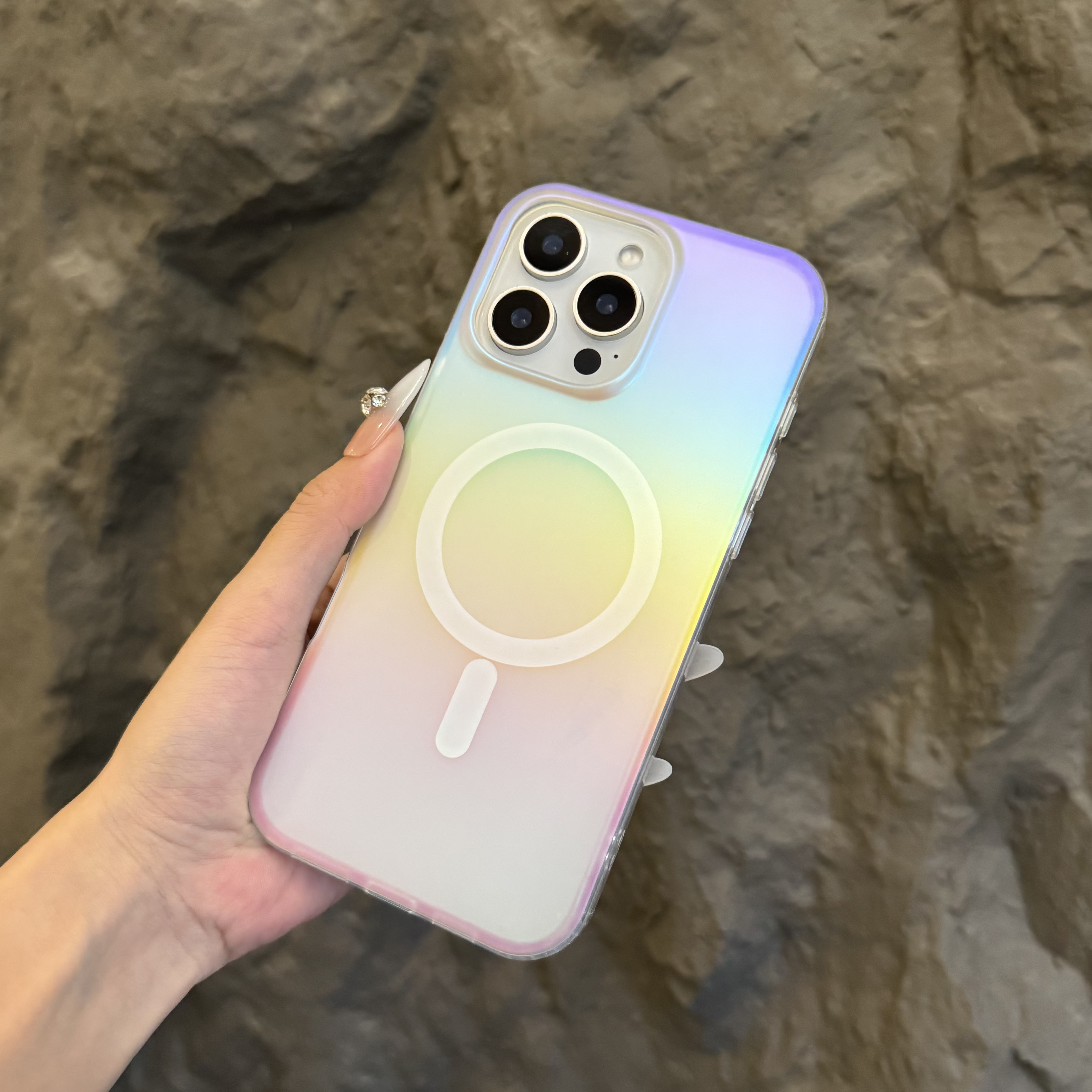 Gradient Rainbow Laser Magneti - Gradient Color Case reseña y precio