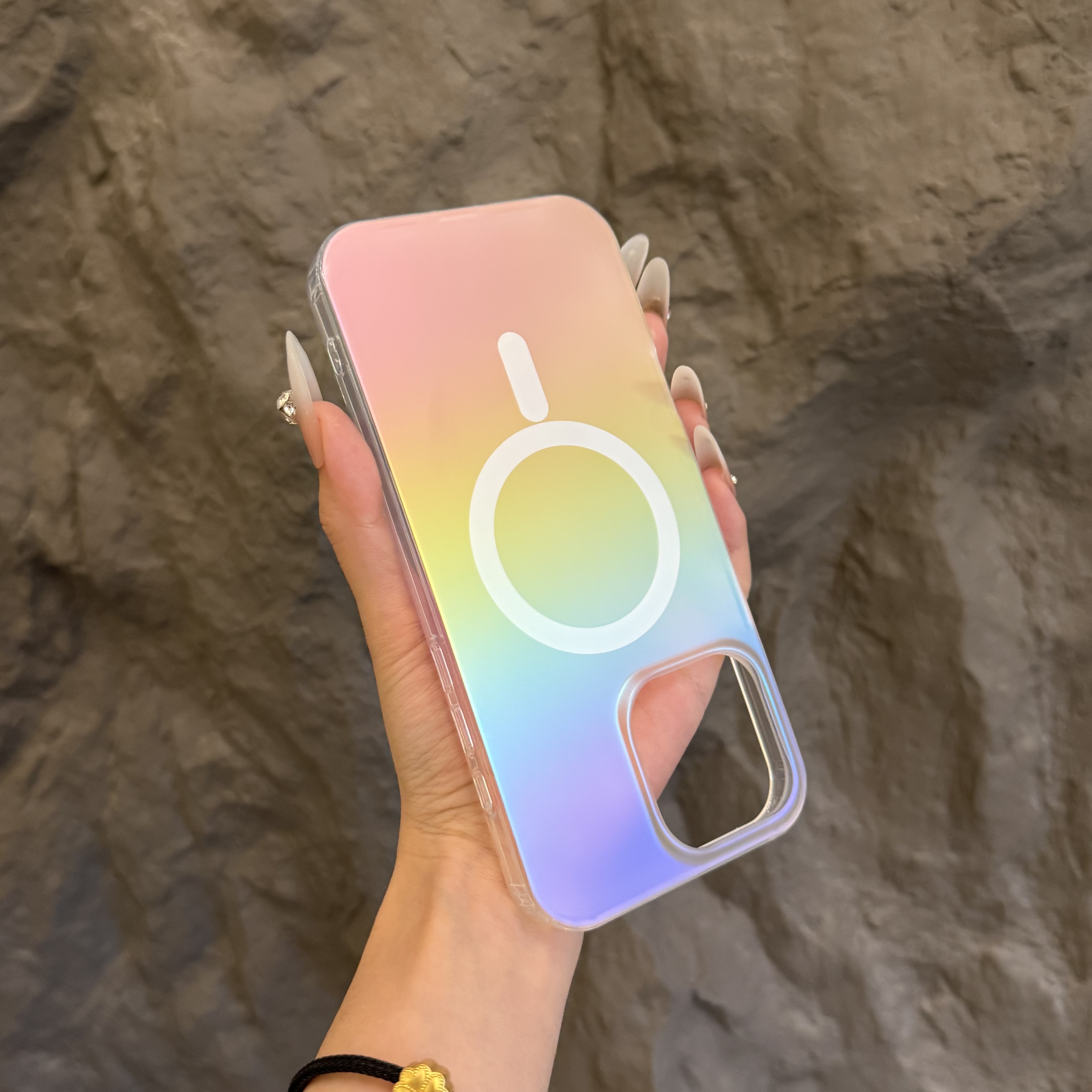Gradient Rainbow Laser Magneti - Gradient Color Case reseña y precio