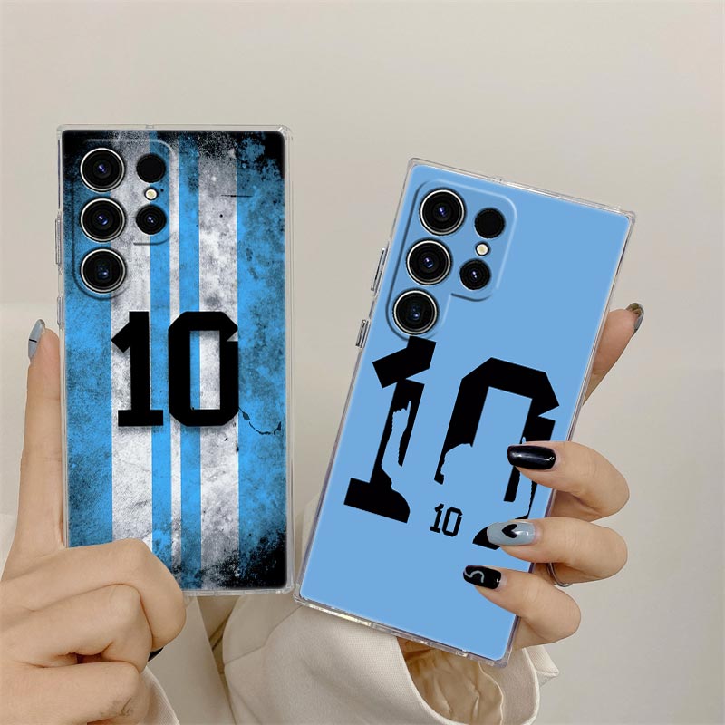 Cool Football Number 10 Transp - Phone Cases Galaxy S23 reseña y precio
