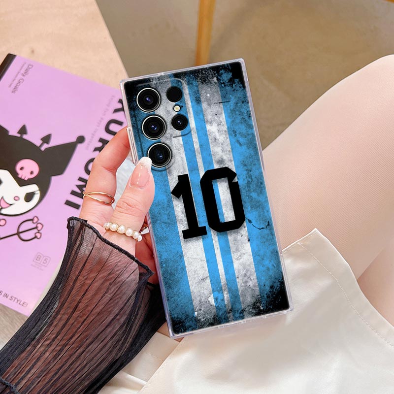 Cool Football Number 10 Transp - Phone Cases Galaxy S23 reseña y precio