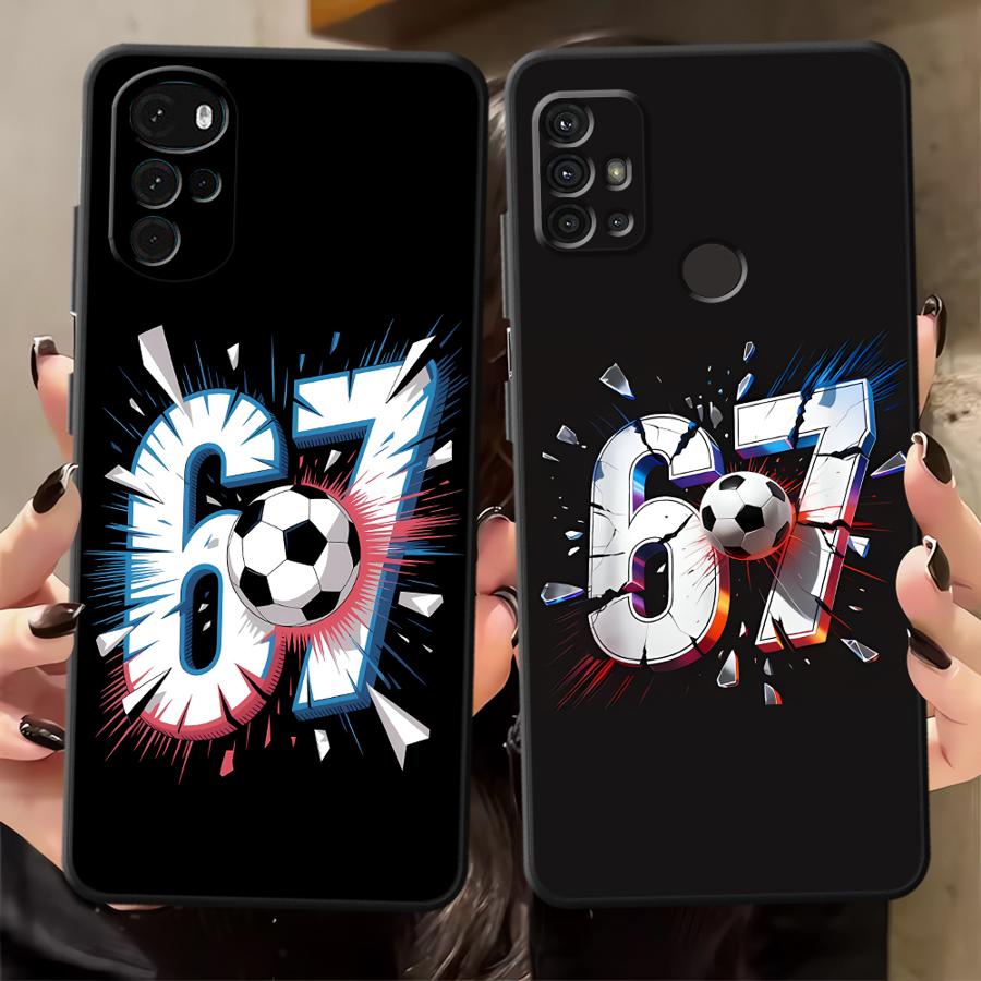 Soccer Number 67 Case for Moto - Phone Cases Motorola reseña y precio