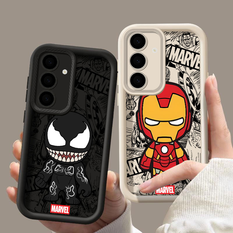 Marvel Cartoon Venom Iron Man  - Phone Cases Men reseña y precio
