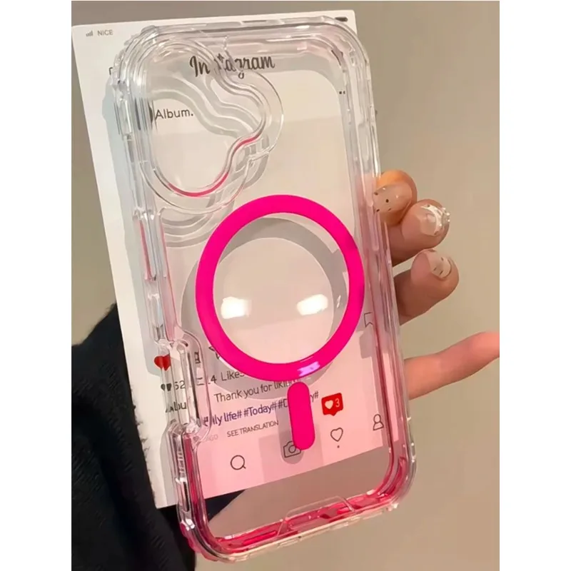 Hottest 3IN1 Gradient Clear fo - Gradient Color Case reseña y precio