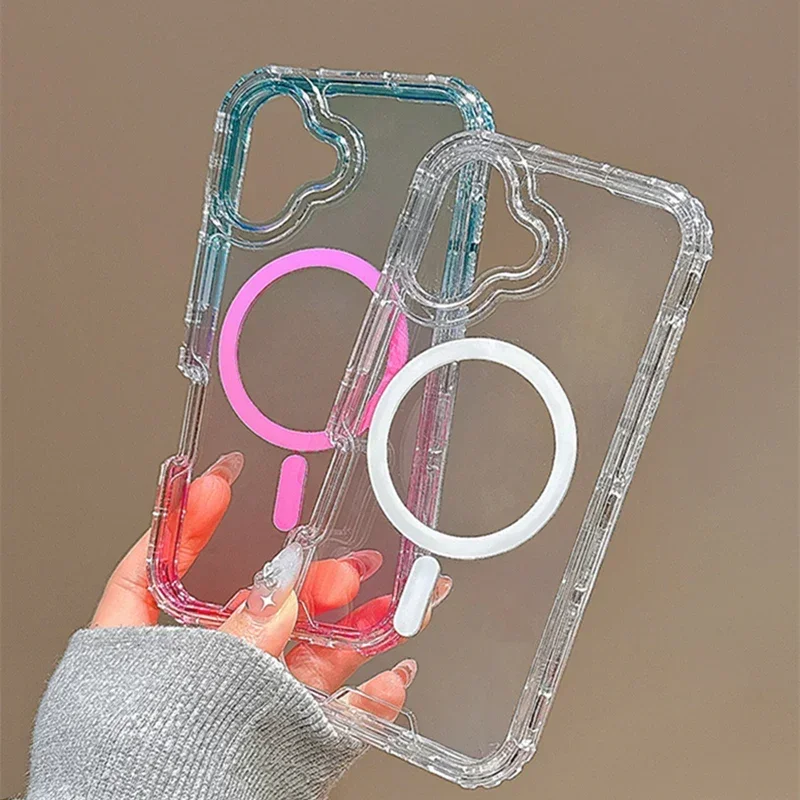 Hottest 3IN1 Gradient Clear fo - Gradient Color Case reseña y precio