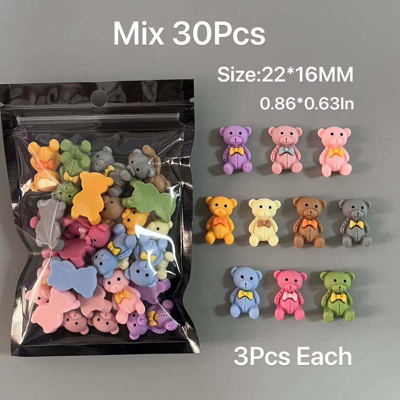 30Pcs Mix Cartoon Bear Bunny H - Phone Cases Junk reseña y precio