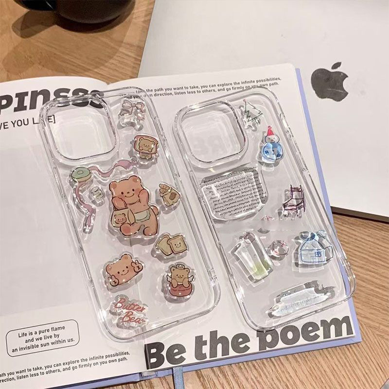 3D Relief Jelly Stickers Cute  - Phone Cases Viral reseña y precio