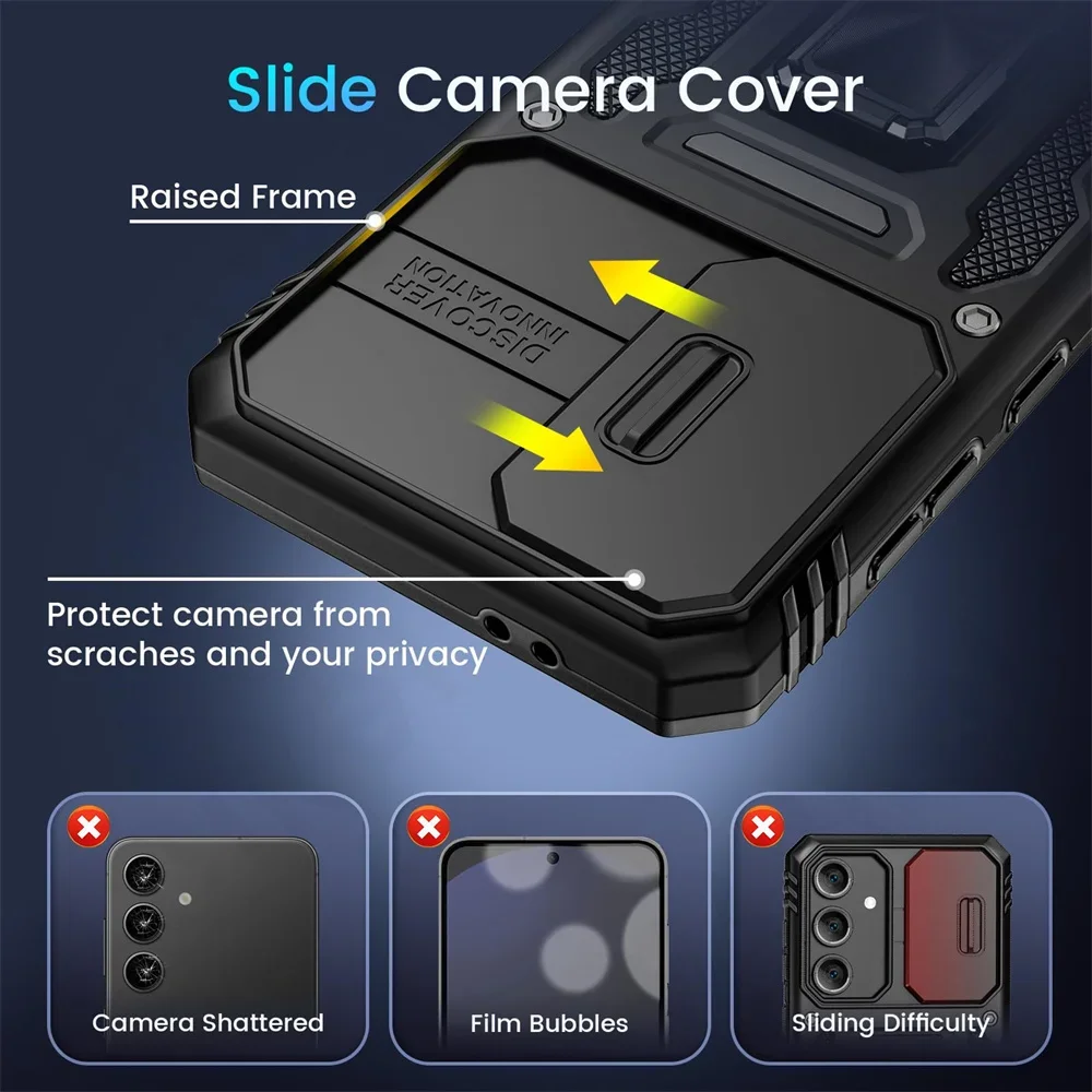 Heavy Duty Anti-Drop Slide Cam - Phone Cases Heavy Duty reseña y precio