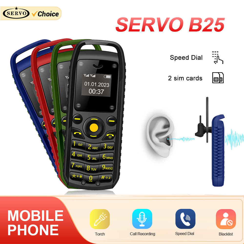 SERVO B25 Mini Mobile Phone 2  - Phone Cases Verizon reseña y precio