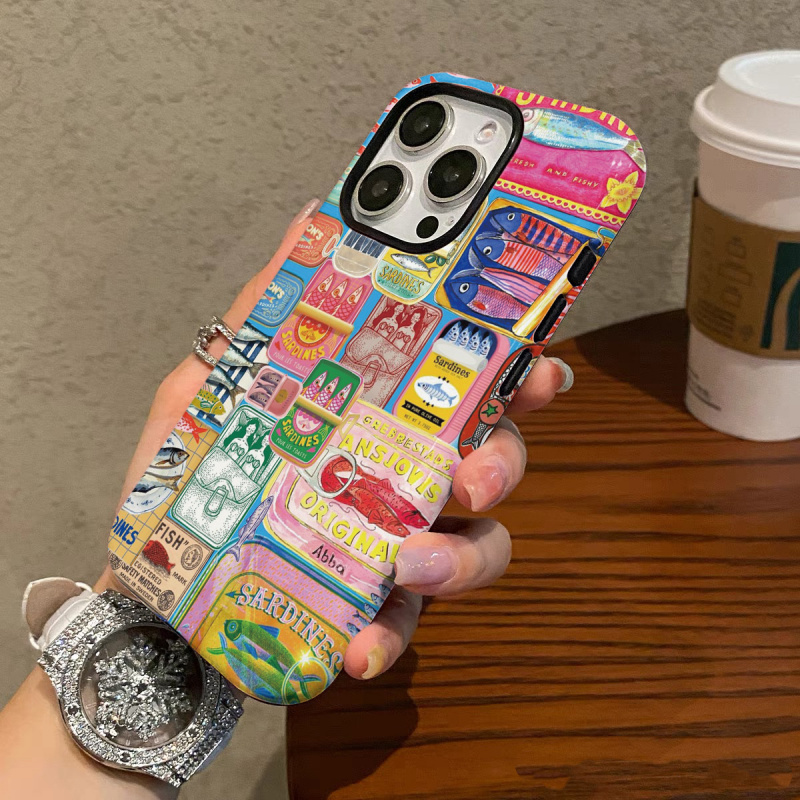 Design-conscious sardine cans  - Phone Cases You Can Design reseña y precio