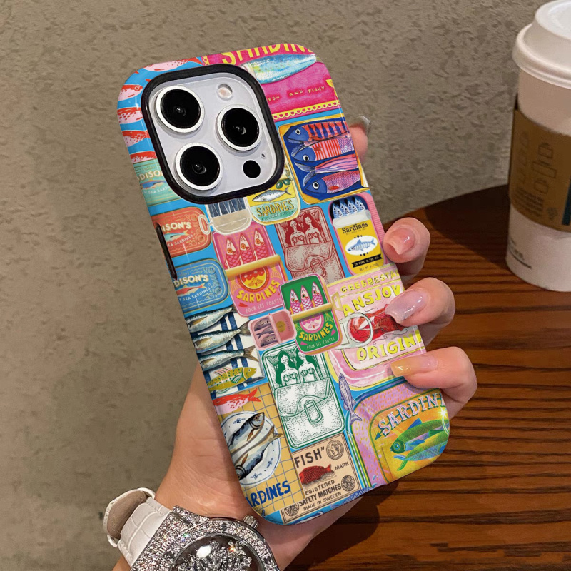 Design-conscious sardine cans  - Phone Cases You Can Design reseña y precio