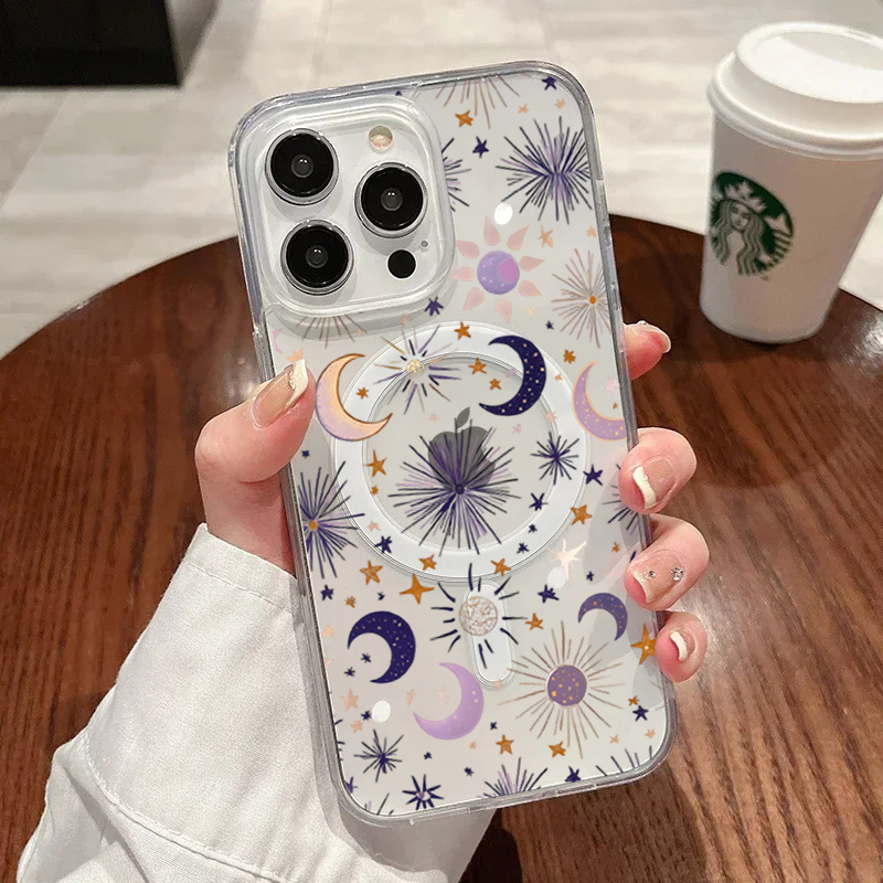 Romantic Sun Moon Stars Phone  - Phone Cases Iphone 15 reseña y precio