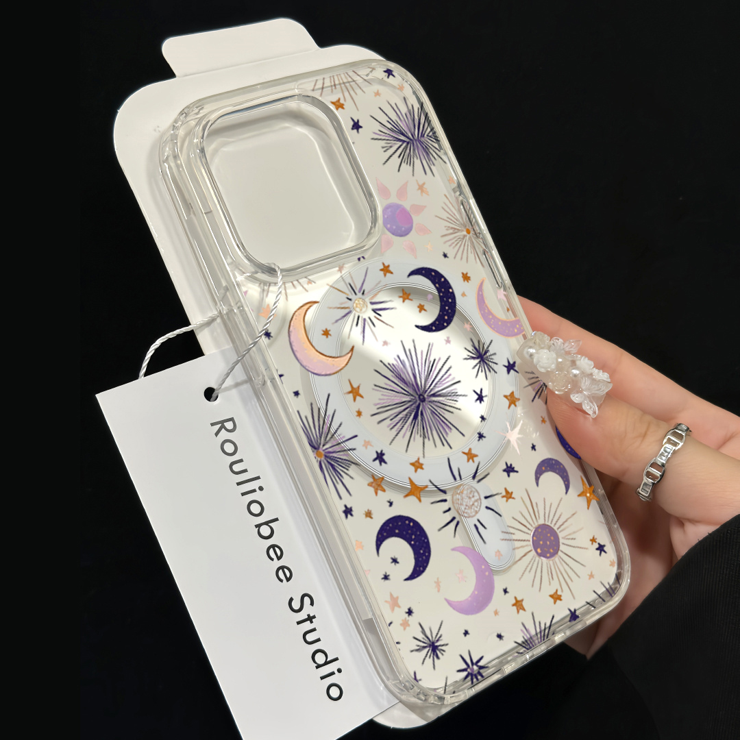 Romantic Sun Moon Stars Phone  - Phone Cases Iphone 15 reseña y precio