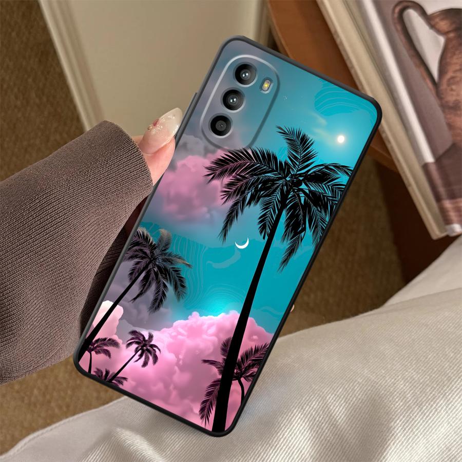 Moon Coconut Tree Phone Cover  - Phone Cases Motorola reseña y precio