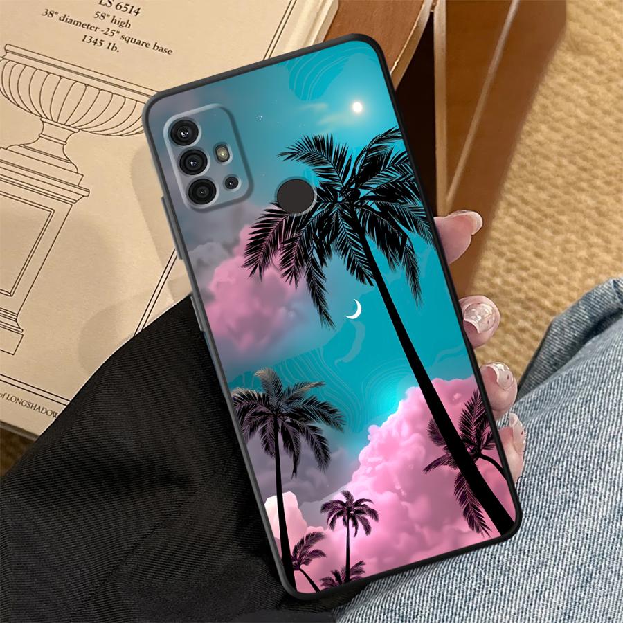 Moon Coconut Tree Phone Cover  - Phone Cases Motorola reseña y precio