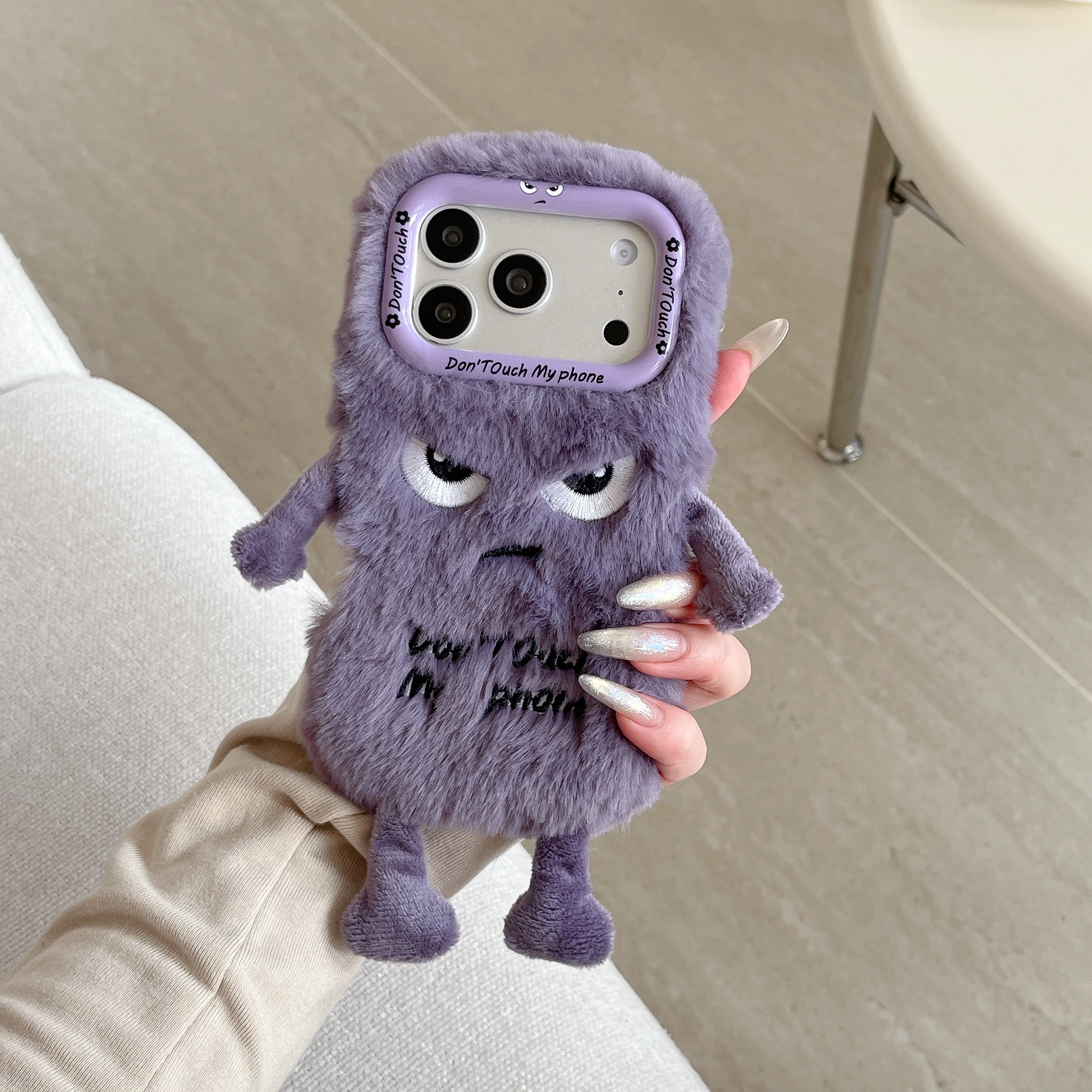 Cute Plush Phone Case with Qui - Phone Cases Iphone 15 reseña y precio